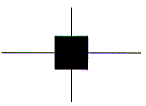 Diagram showing scaling and then rotation of the original rectangle