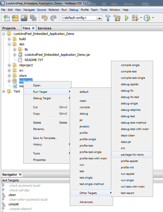 Stand alone .jar application